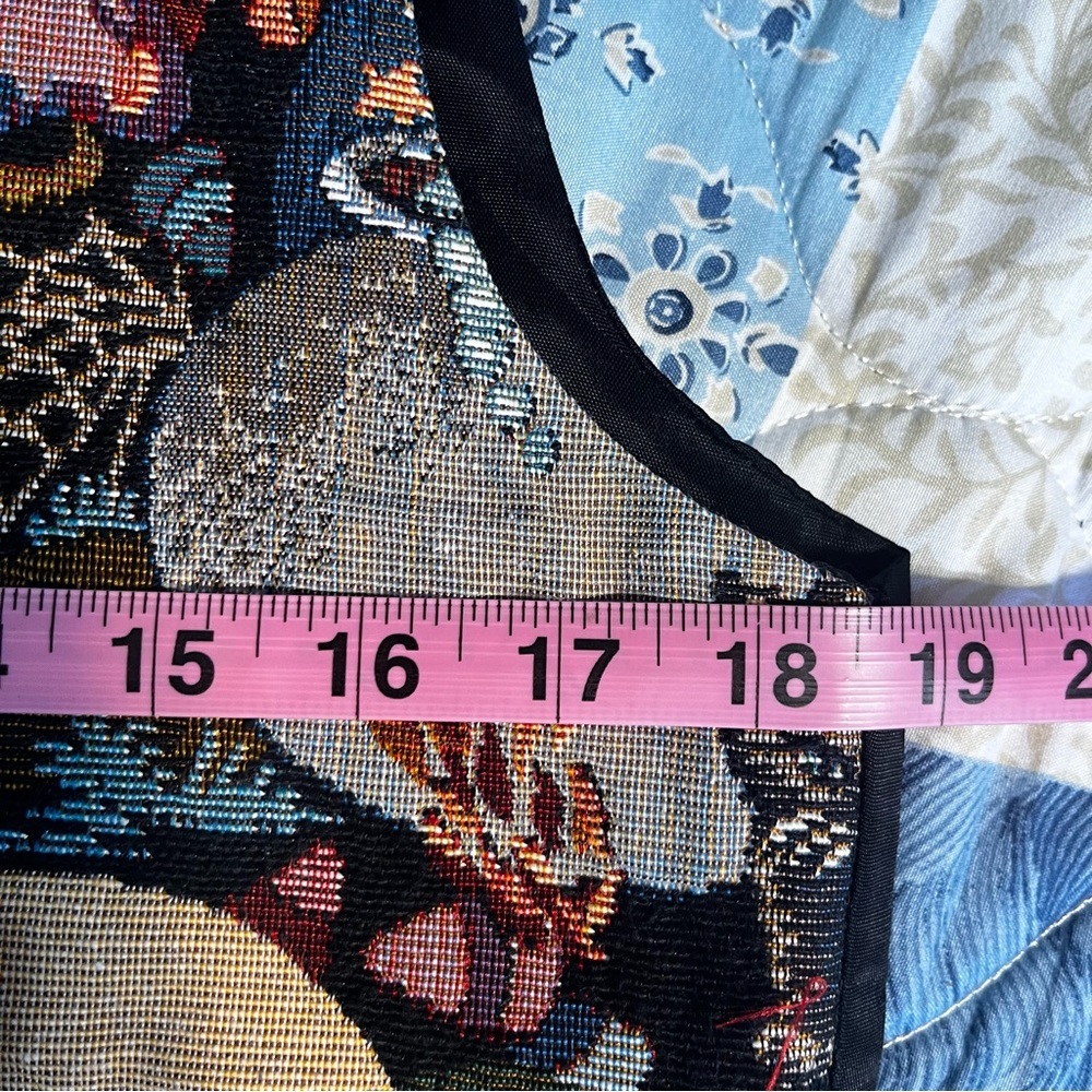 Paul Harris Designs Halloween With Tapestry Vest Vintage Made In USA Medium - Picture 4 of 10